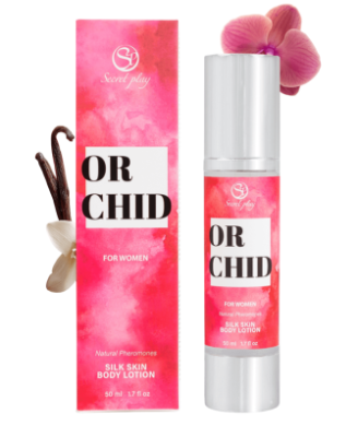 Body lotion aux phéromones pour femme Orchid